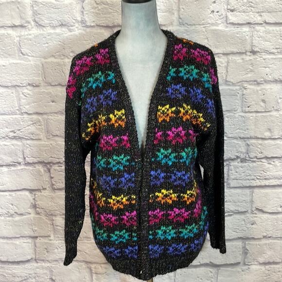 Vintage 90’s Y2K Partners grannycore cardigan - Picture 2 of 9